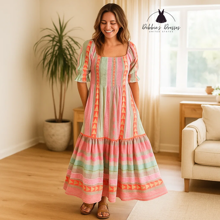 Kelly - Vibrant Boho Dress