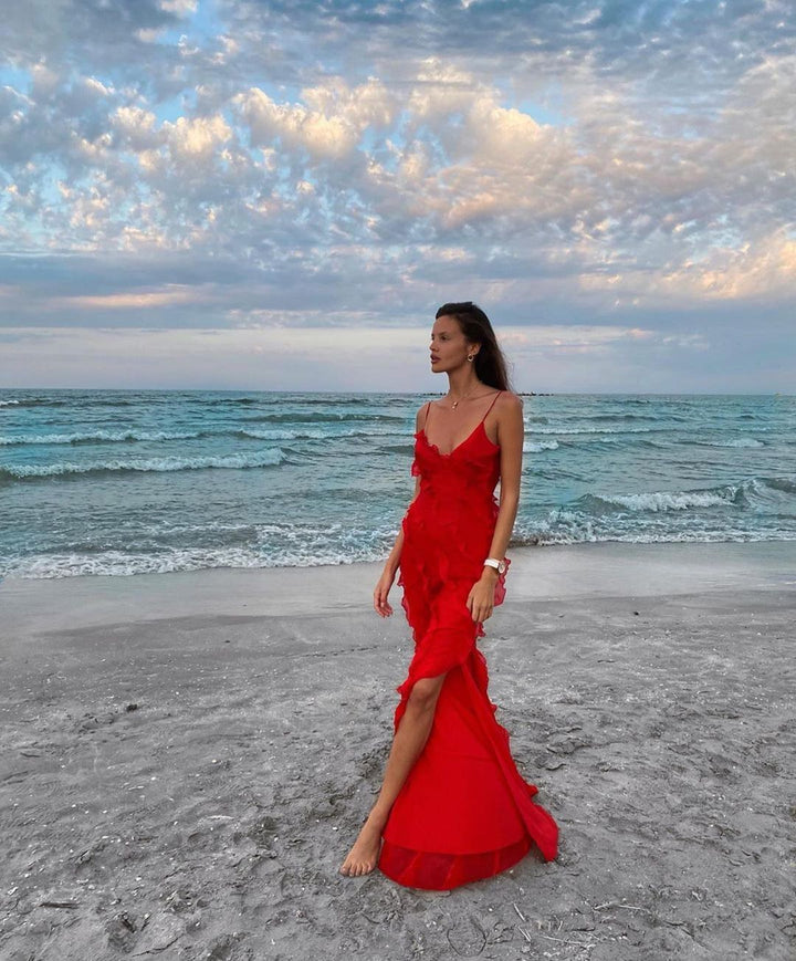 Alora - Ruffle Statement Dress