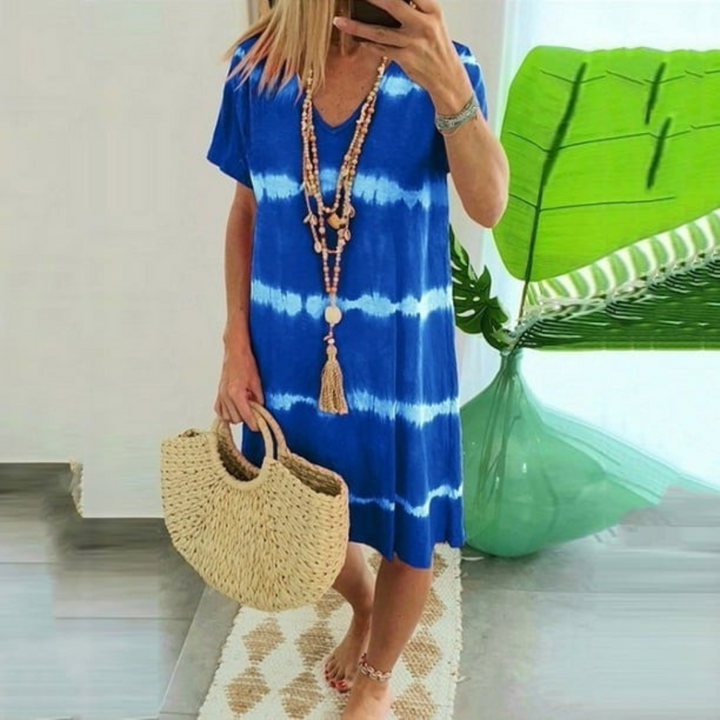 Aryana - Effortless Tie-Dye Dress