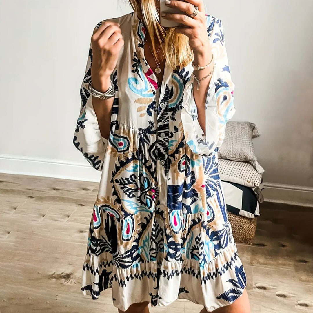 Lowella - Bohemian Tunic Dress