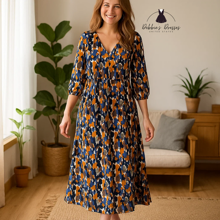 Nathale - Abstract Elegance Dress