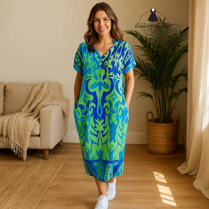 Haile - Artistic Printed Dress