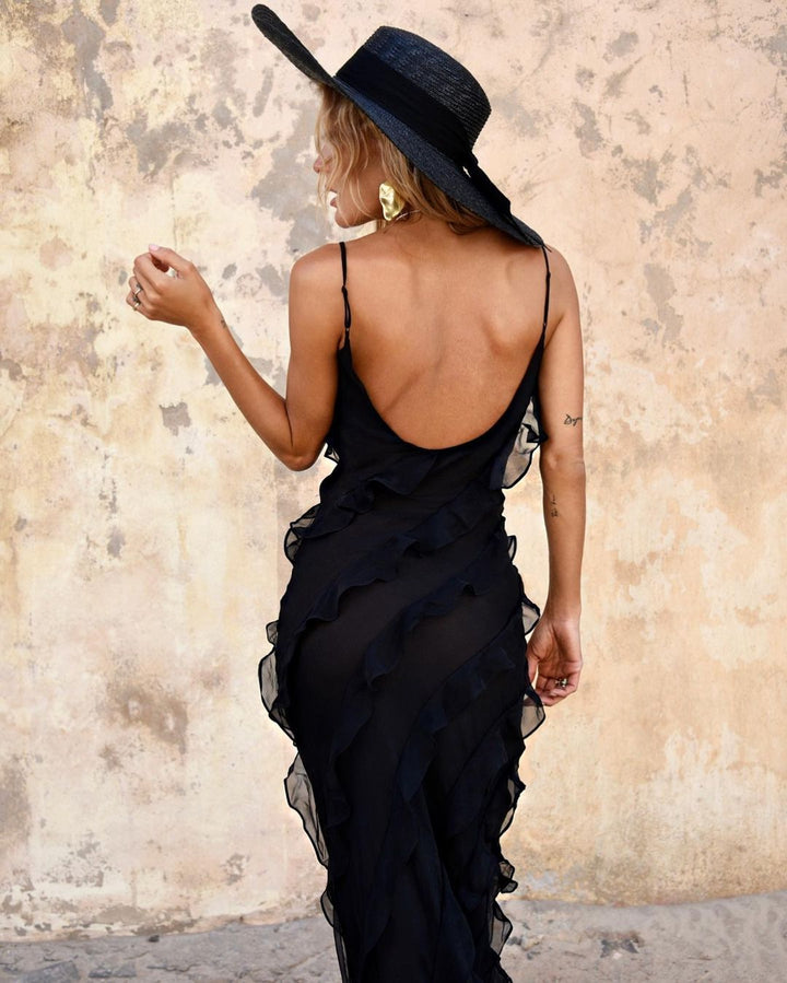 Alora - Ruffle Statement Dress