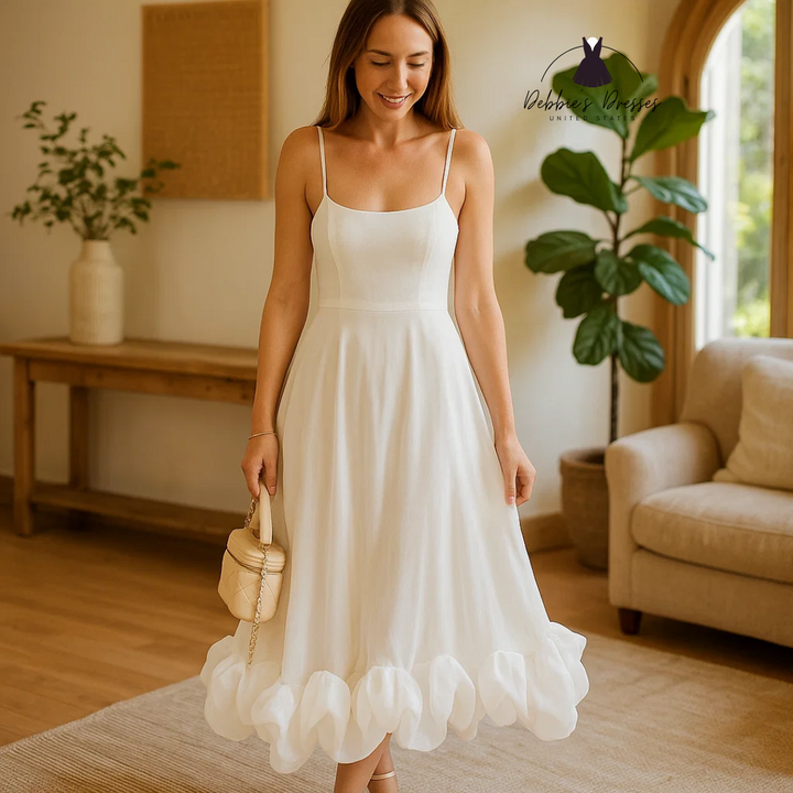 Tanya - Petal Flare Dress