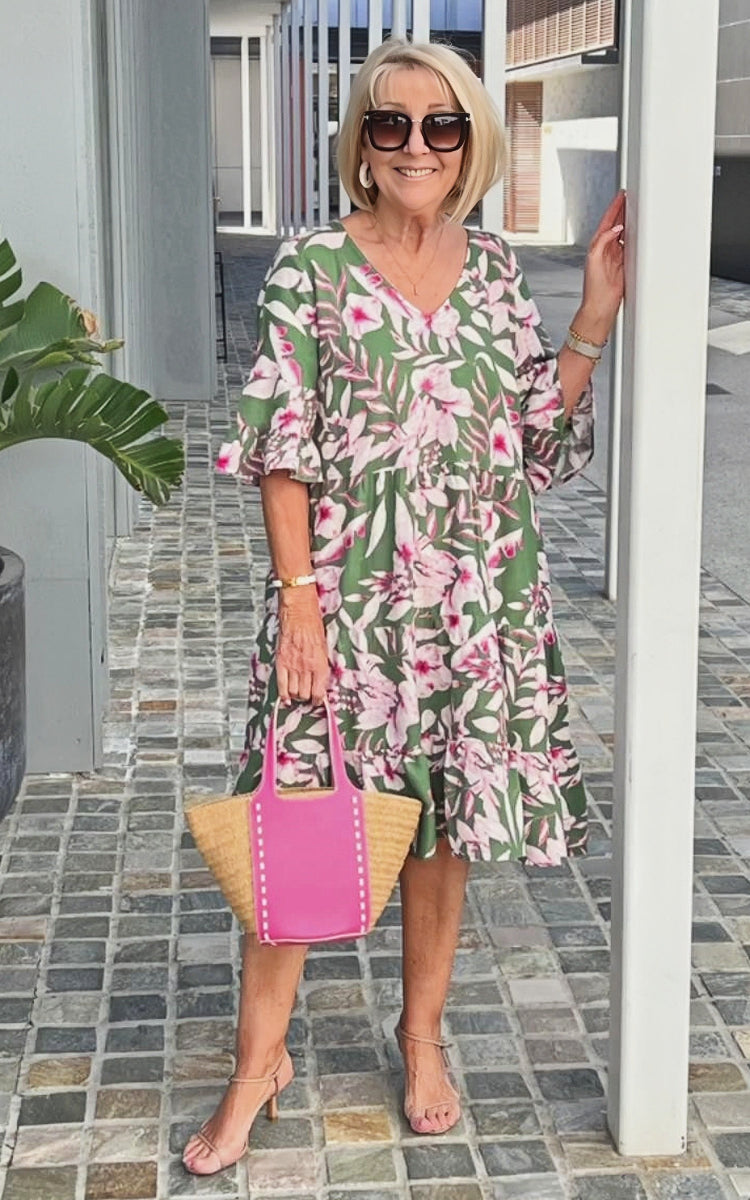 Melanie - Garden Breeze Dress