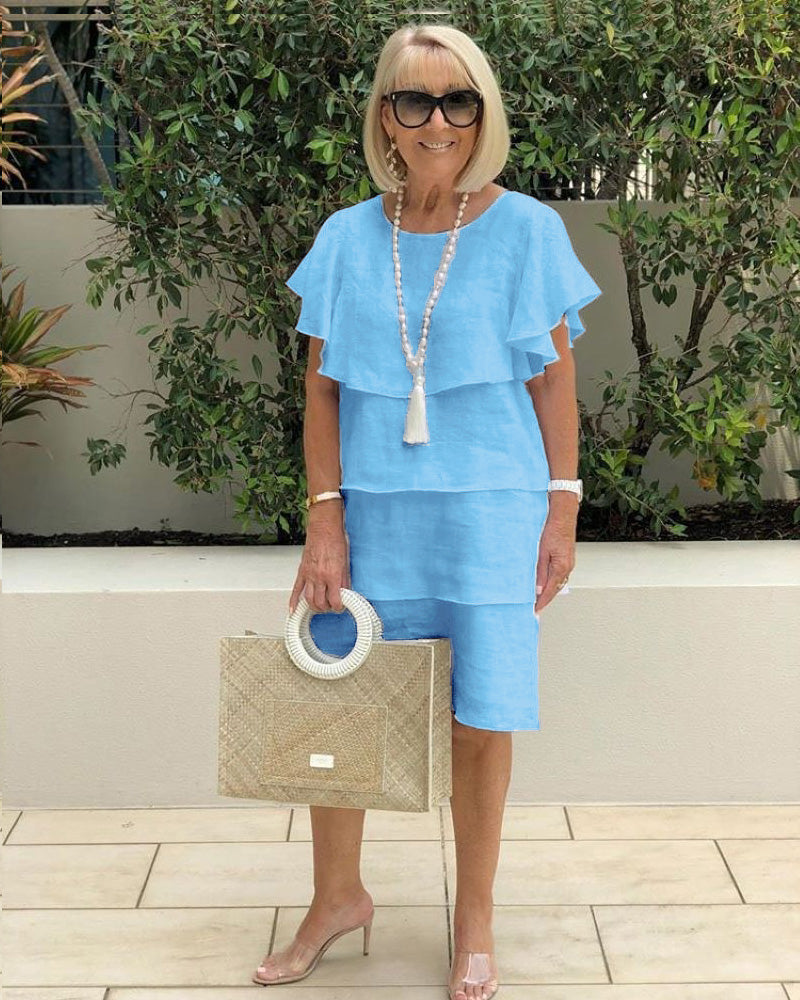 Coralie - Coastal Breeze Dress