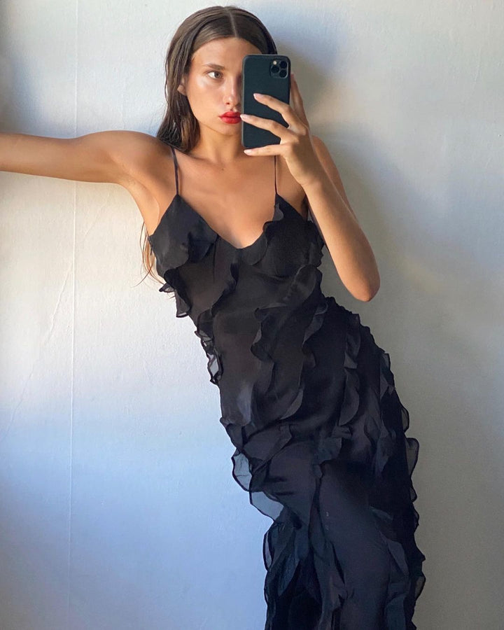 Alora - Ruffle Statement Dress