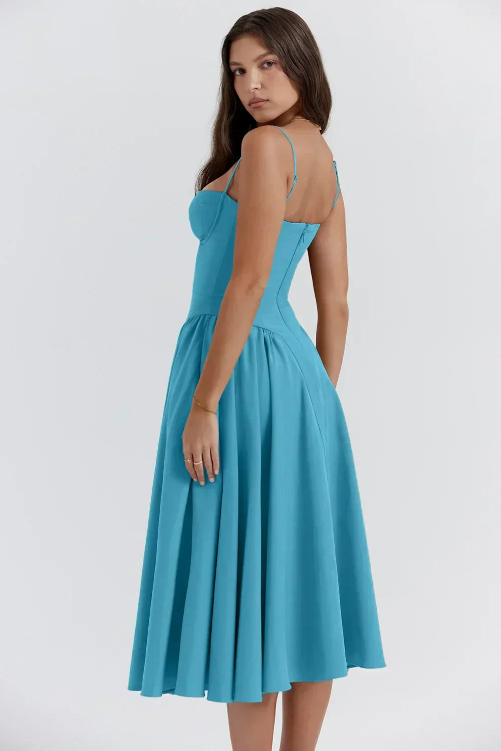 Avanie - Chic Corset Flare Dress