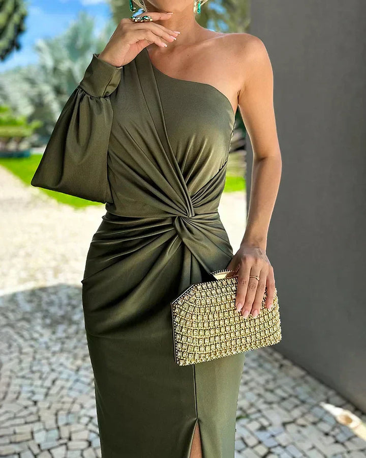 Serelina - Elegant Slit Dress