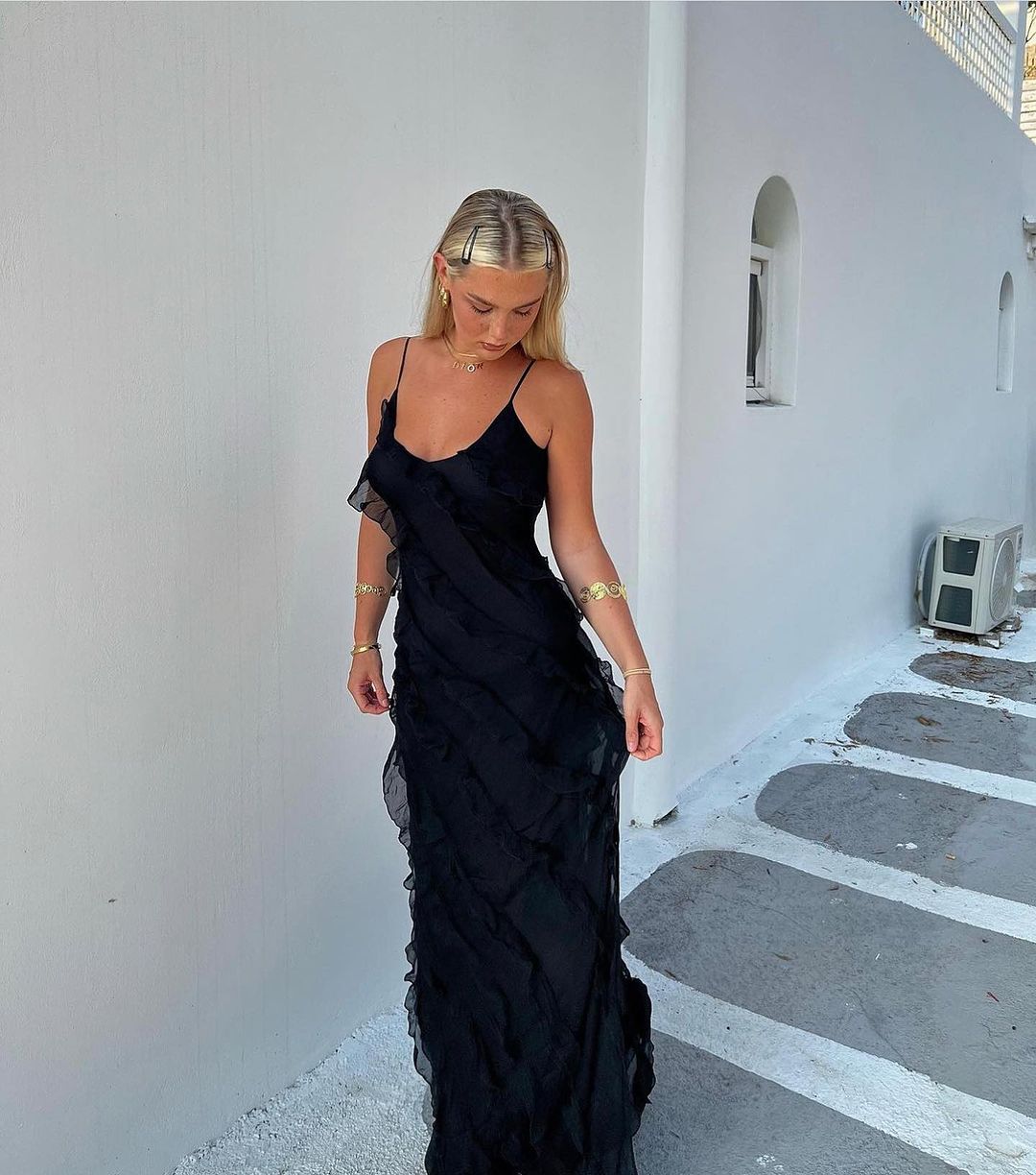Alora - Ruffle Statement Dress