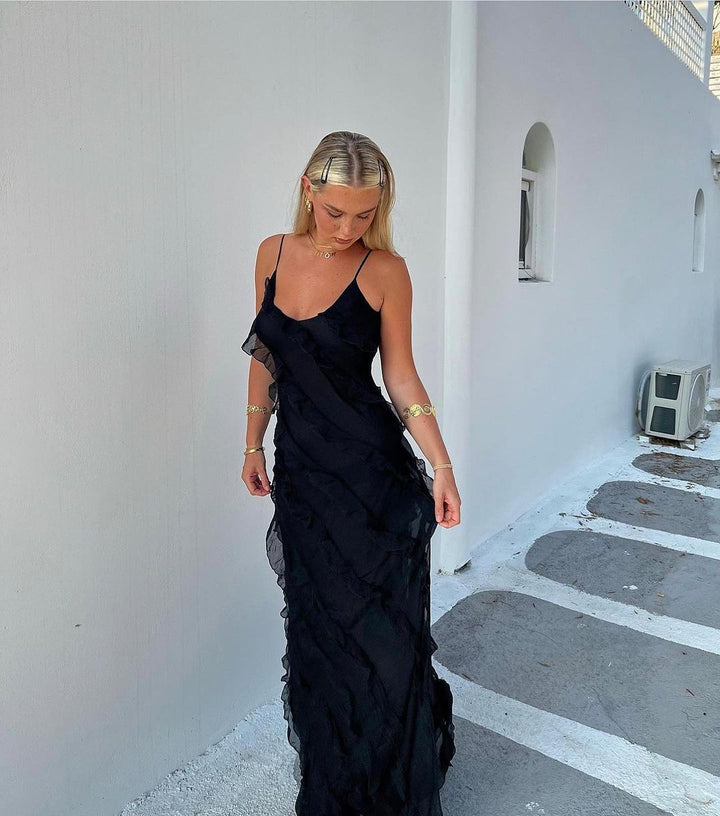 Alora - Ruffle Statement Dress