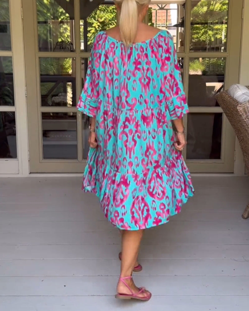 Zanaya - Relaxed Printed Dress