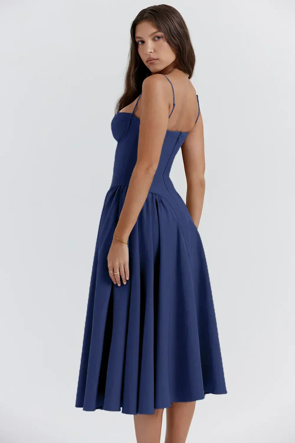 Avanie - Chic Corset Flare Dress