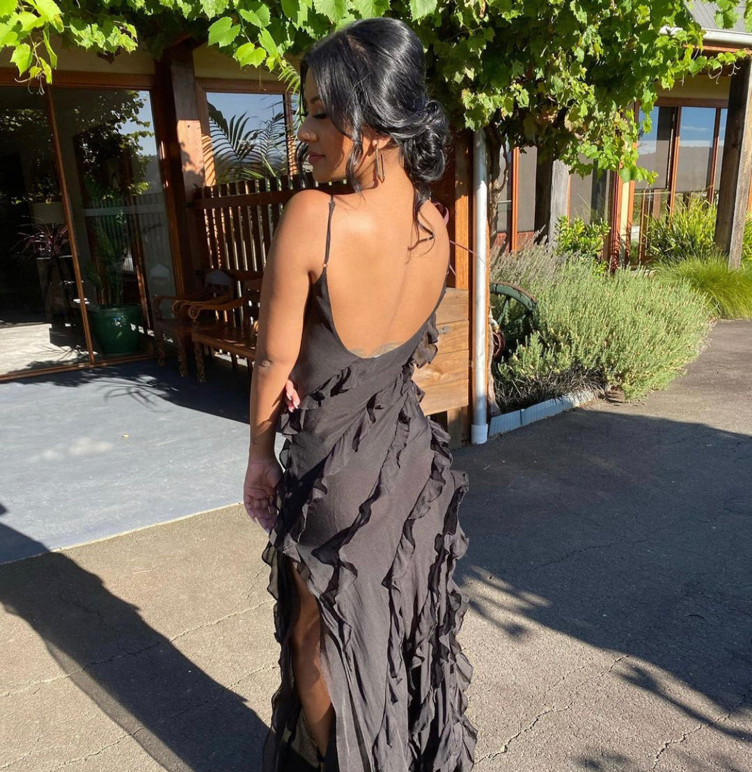 Alora - Ruffle Statement Dress