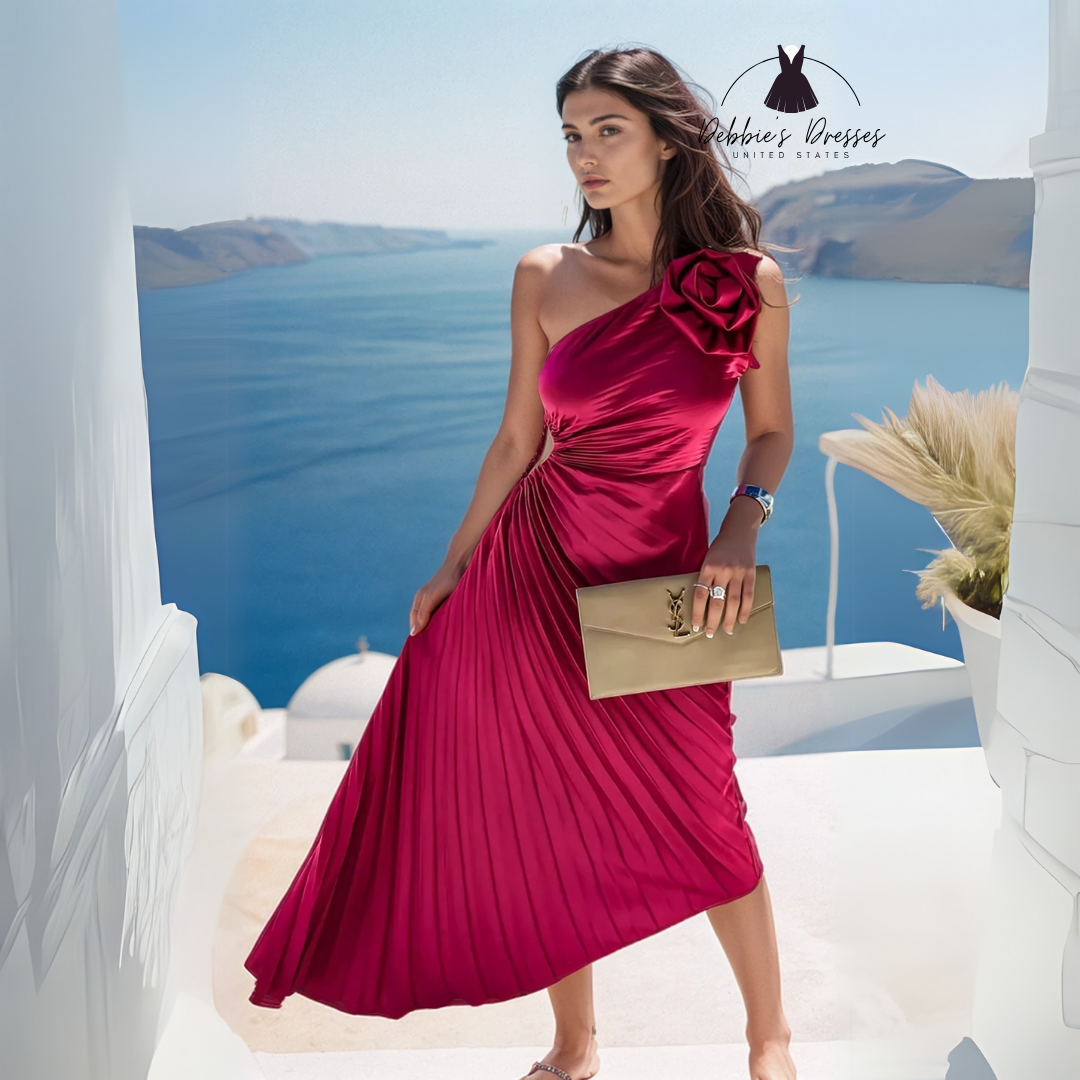 Marivelle - Pleated Glamour Dress