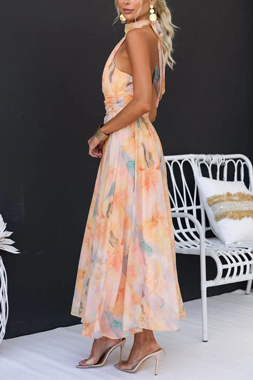 Aveline - Dreamy Halter Dress
