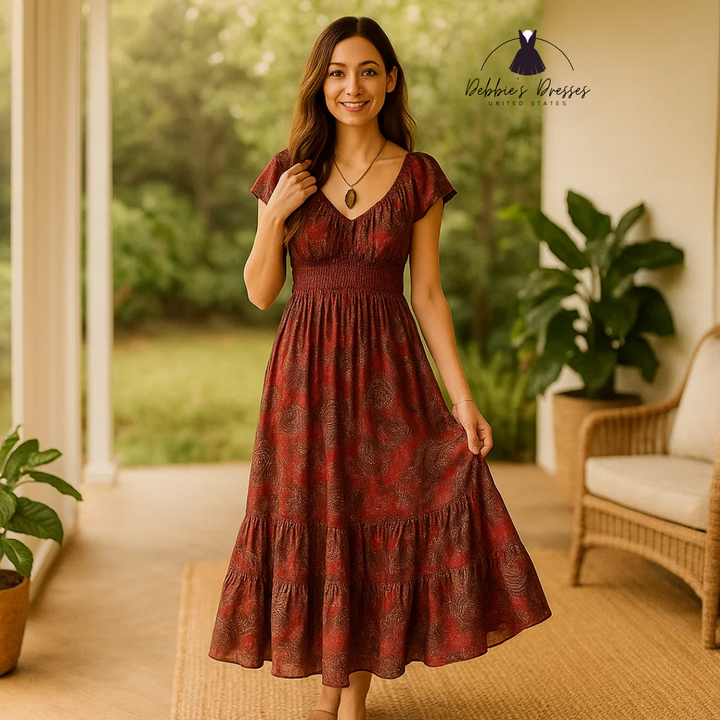 Teressa - Elegant Boho Dress