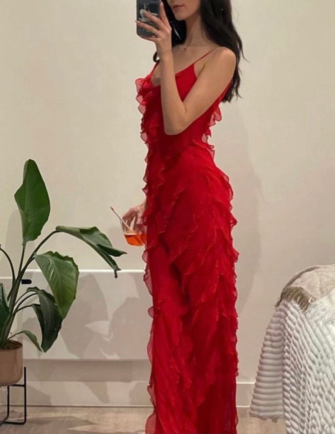 Alora - Ruffle Statement Dress
