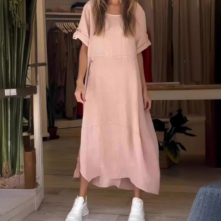 Jenny - Buttoned Detail Dress