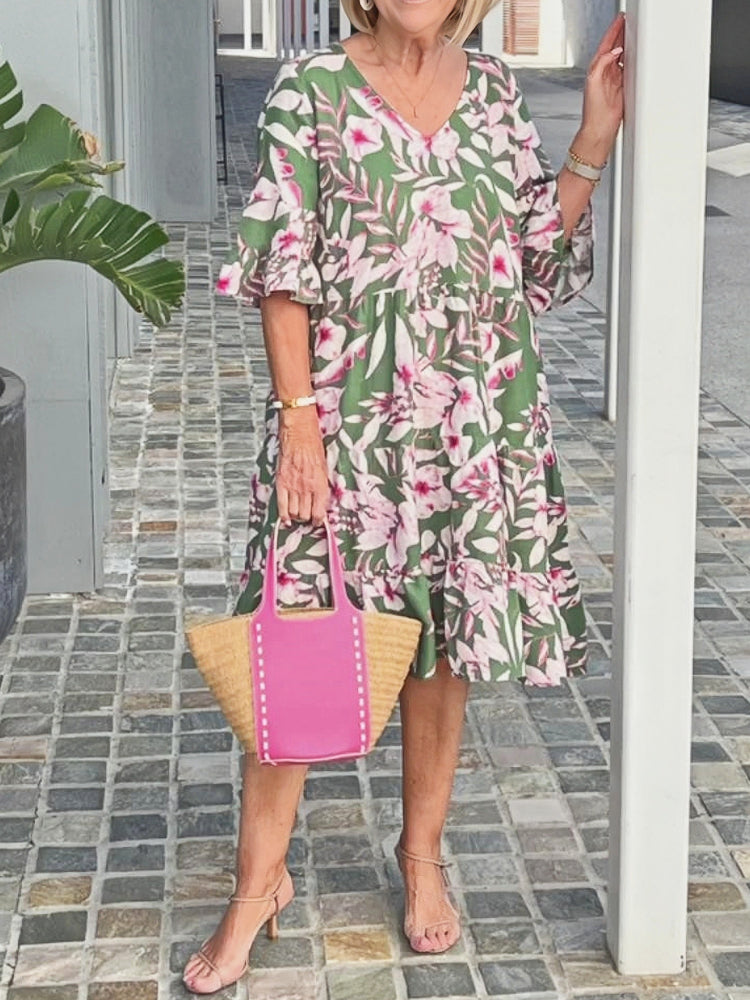 Melanie - Garden Breeze Dress
