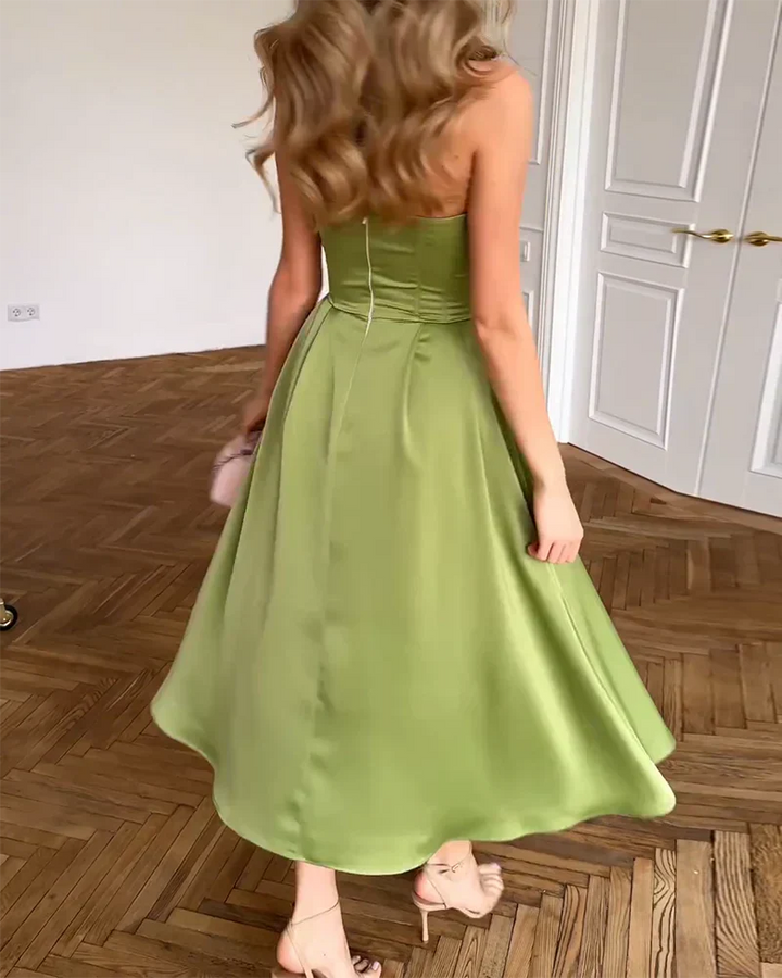 Lindsy - Strapless Charm Dress