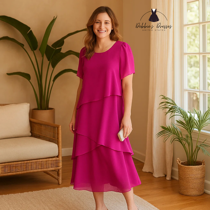Mera - Elegant Ruffle Dress