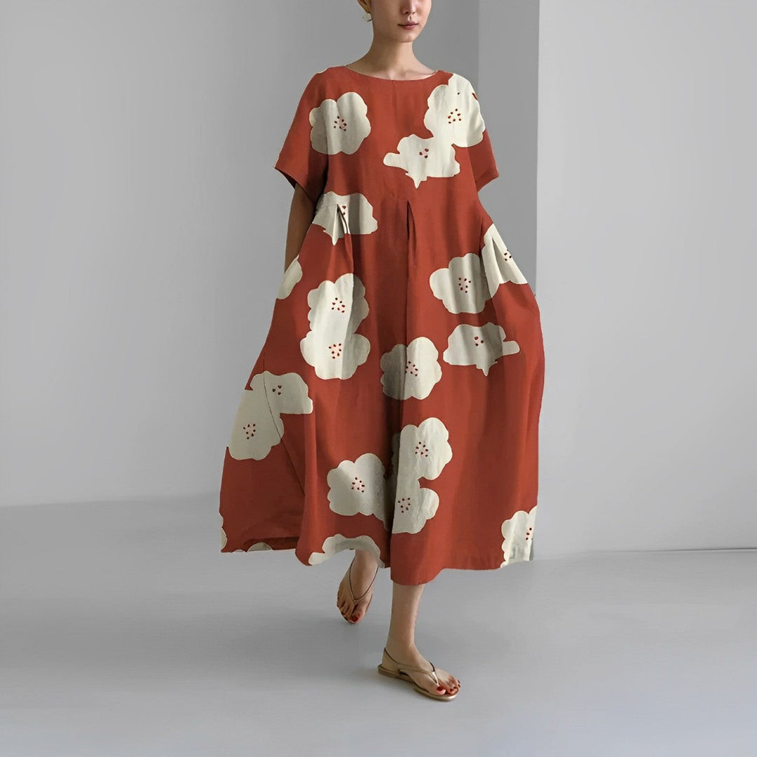 Floria - Vibrant Floral Dress