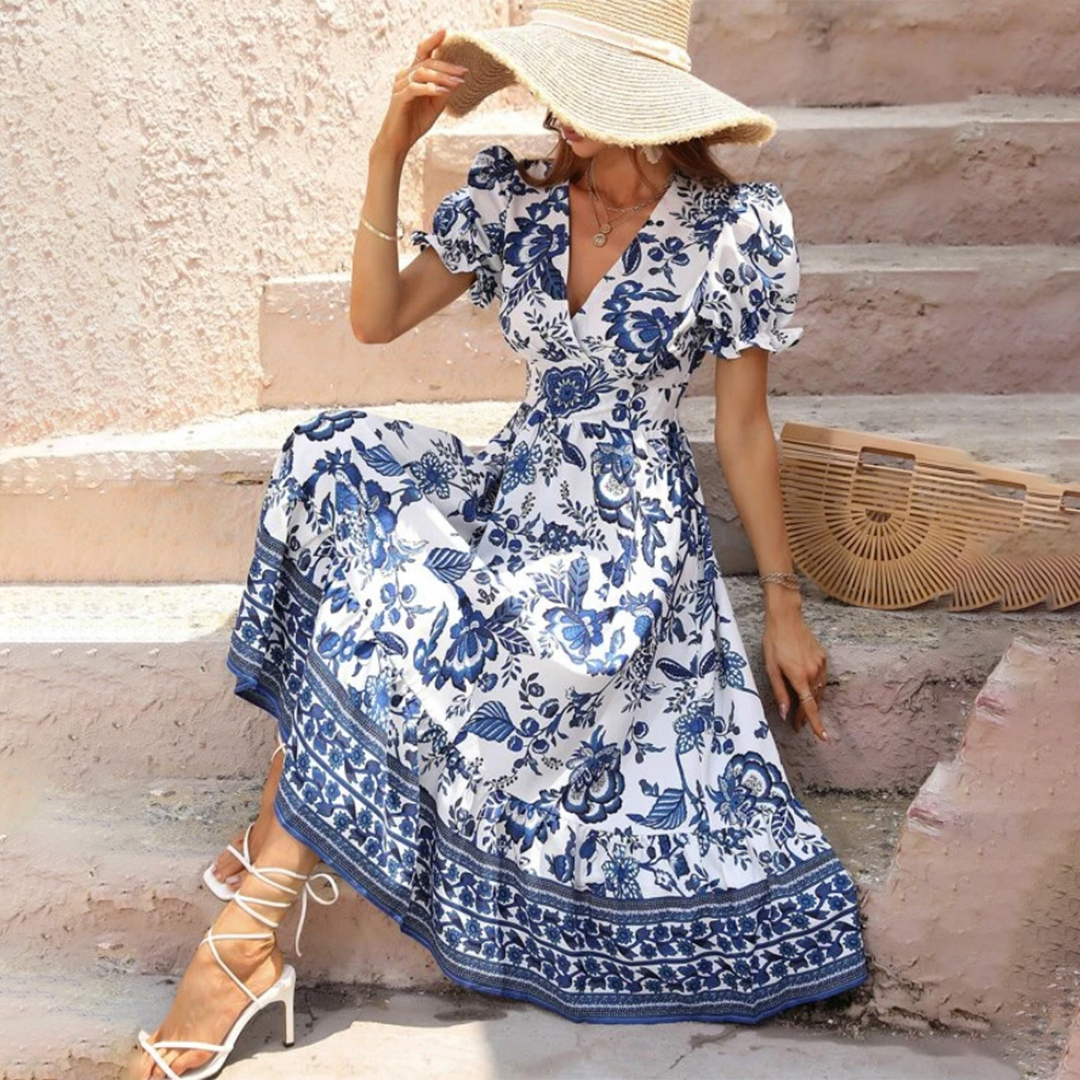 Chesca - Floral Serenity Dress