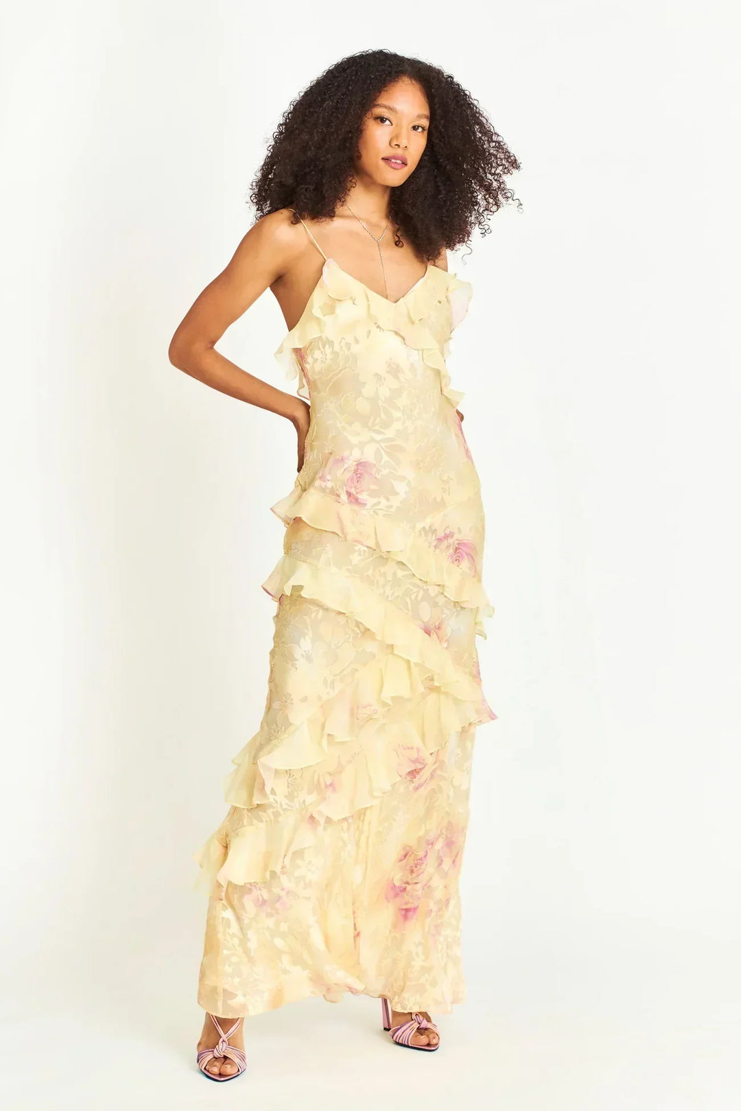 Vianna - Pastel Bloom Dress