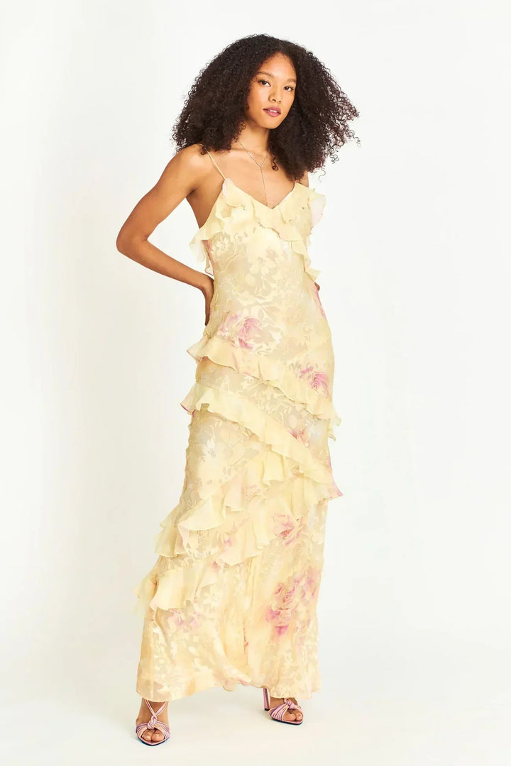 Vianna - Pastel Bloom Dress