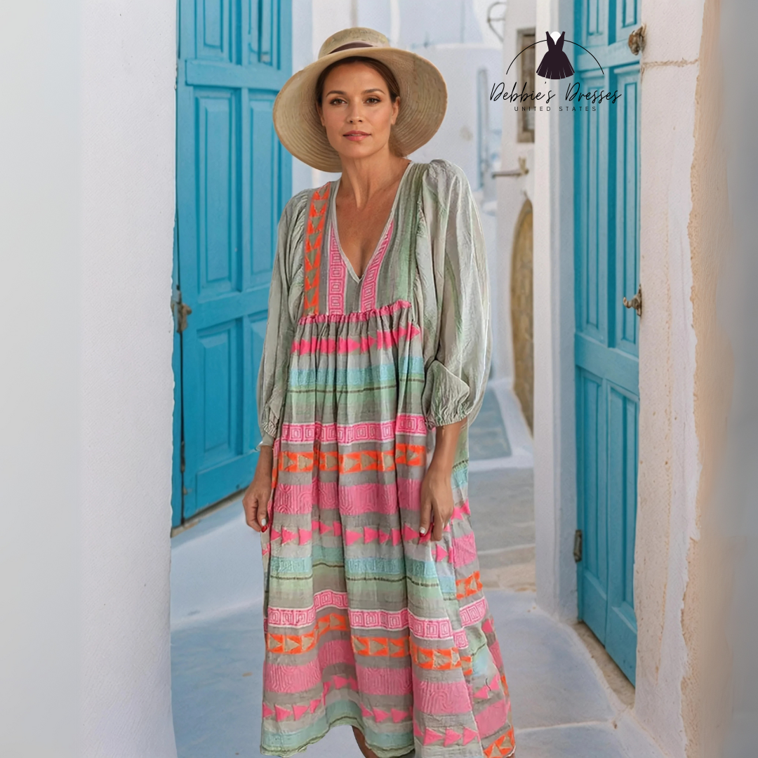 Sabrina - Comfortable Boho Dress