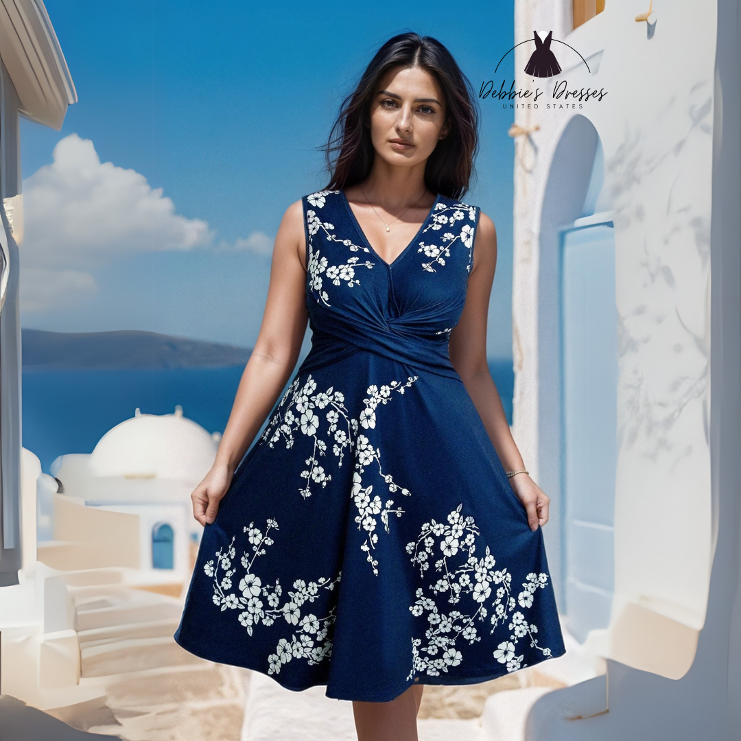Liandra - Floral Wrap Dress