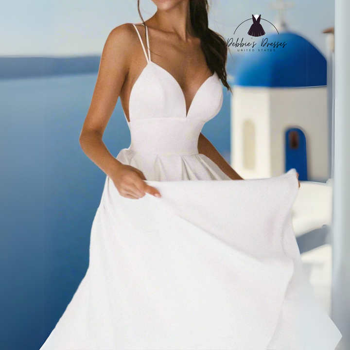 Elysia - Graceful Minimalist Dress