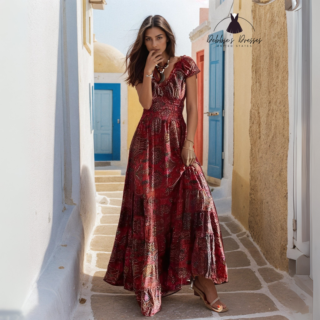 Teressa - Elegant Boho Dress