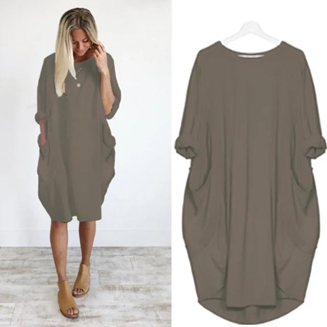 Miranda - Comfortable Tummy Covering Dress