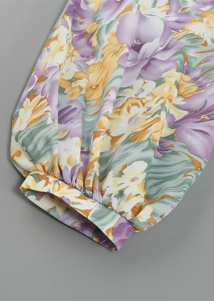 Vani - One Shoulder Bloom Dress