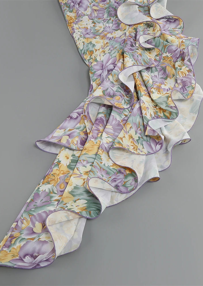 Vani - One Shoulder Bloom Dress