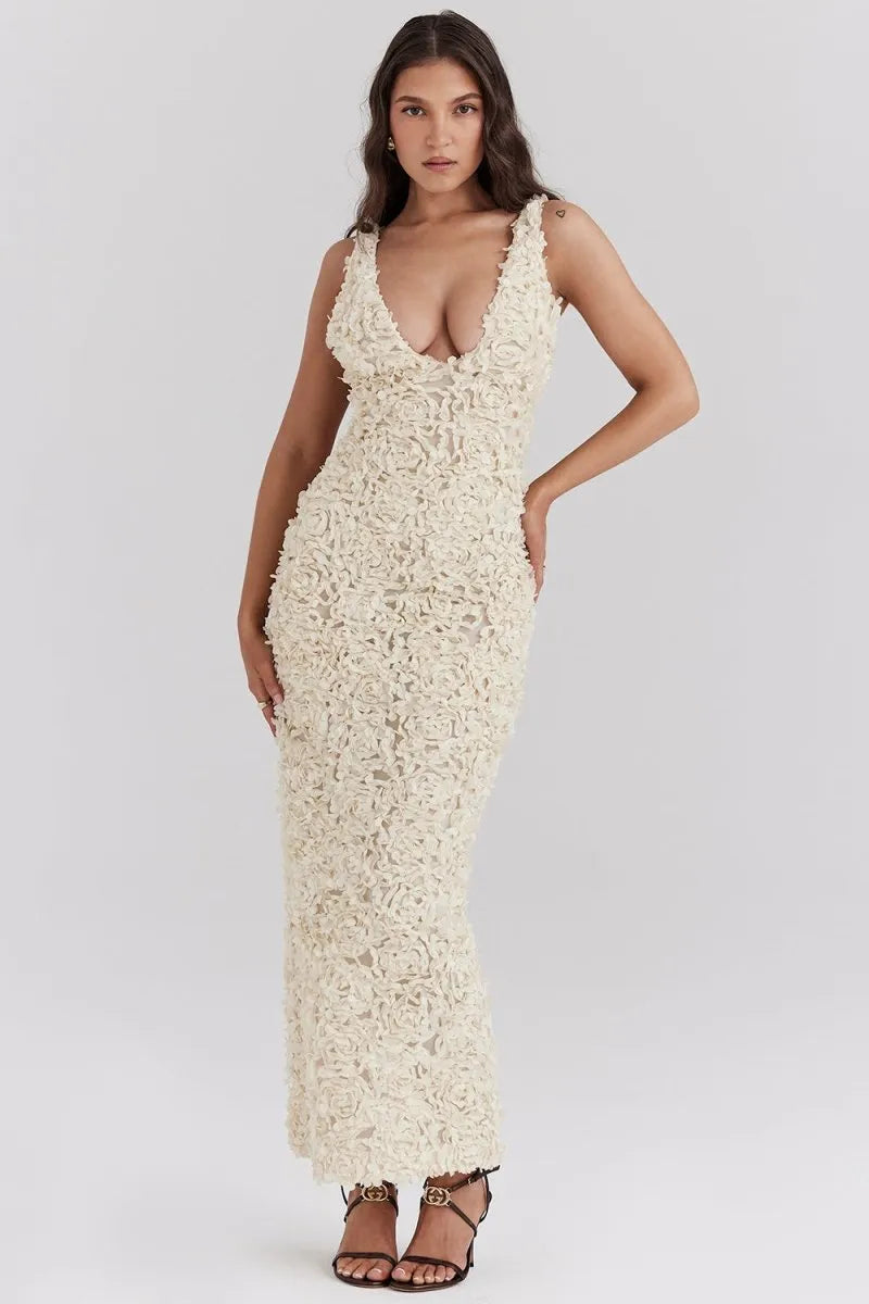 Gloria - Blooming Elegance Dress