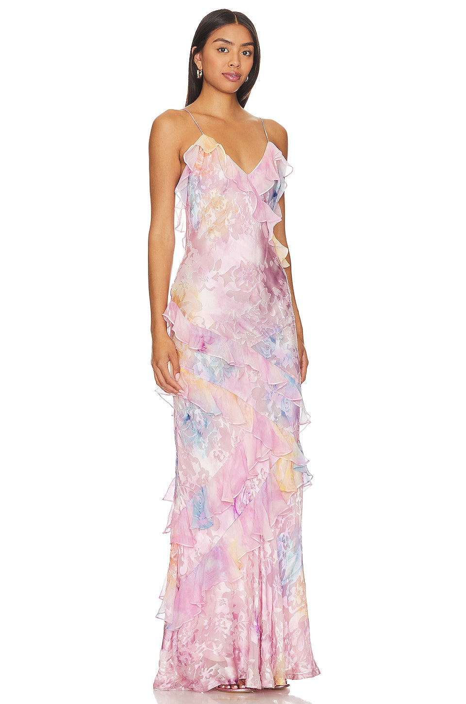 Vianna - Pastel Bloom Dress