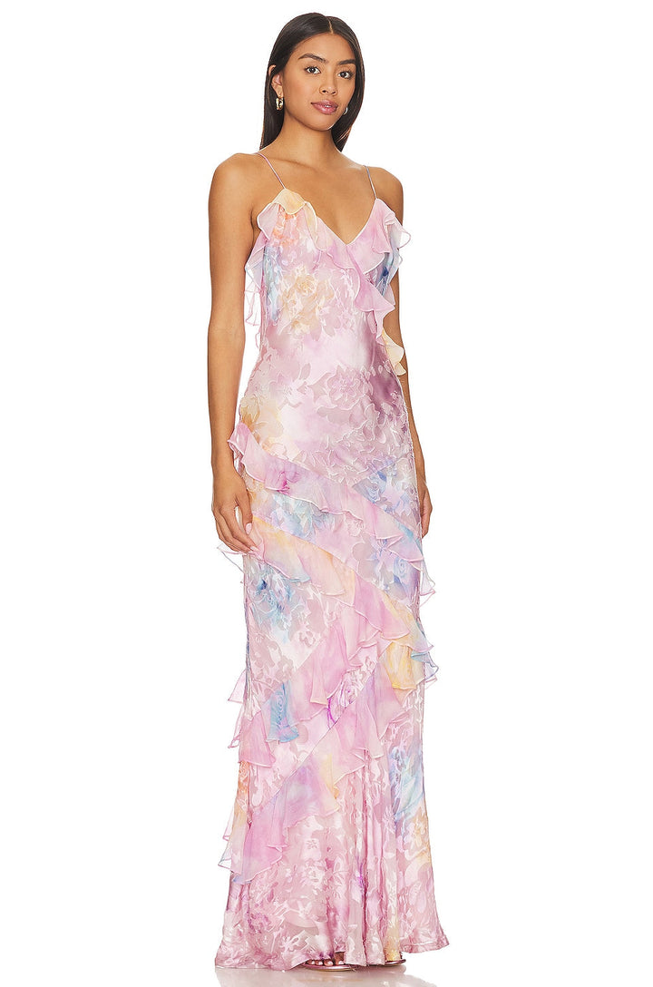 Vianna - Pastel Bloom Dress