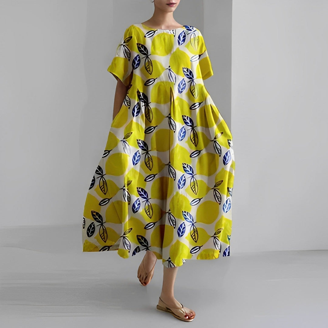 Floria - Vibrant Floral Dress