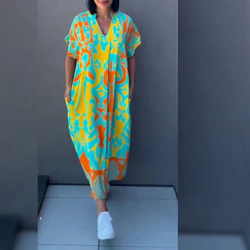 Haile - Artistic Printed Dress