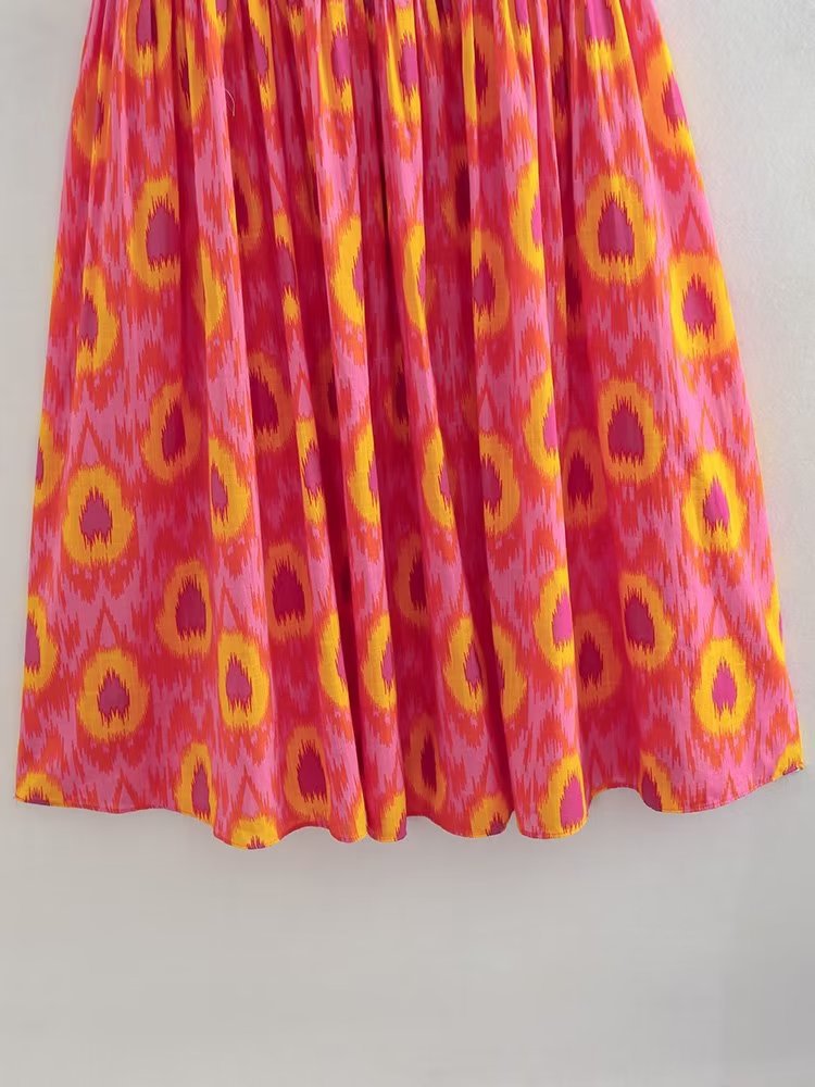 Nikki - Bohemian Puff Sleeve Dress