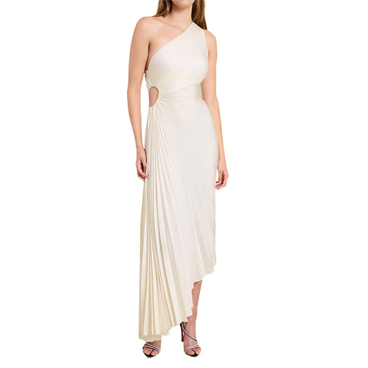 Carrie - Pleated Elegance Dress
