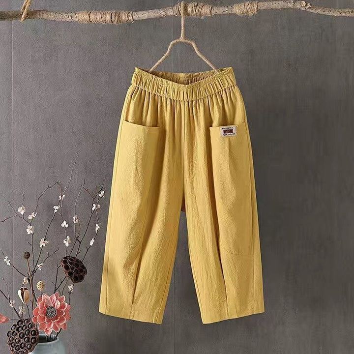 Noelia - Cropped Drift Pants