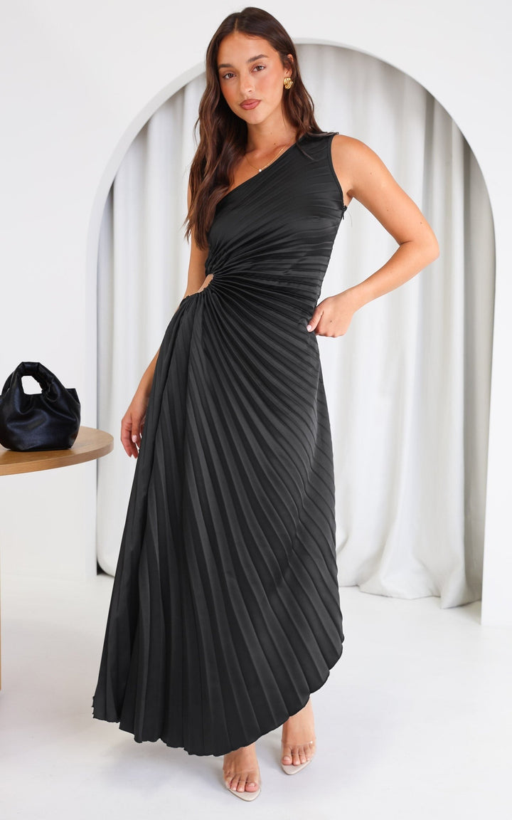 Carrie - Pleated Elegance Dress
