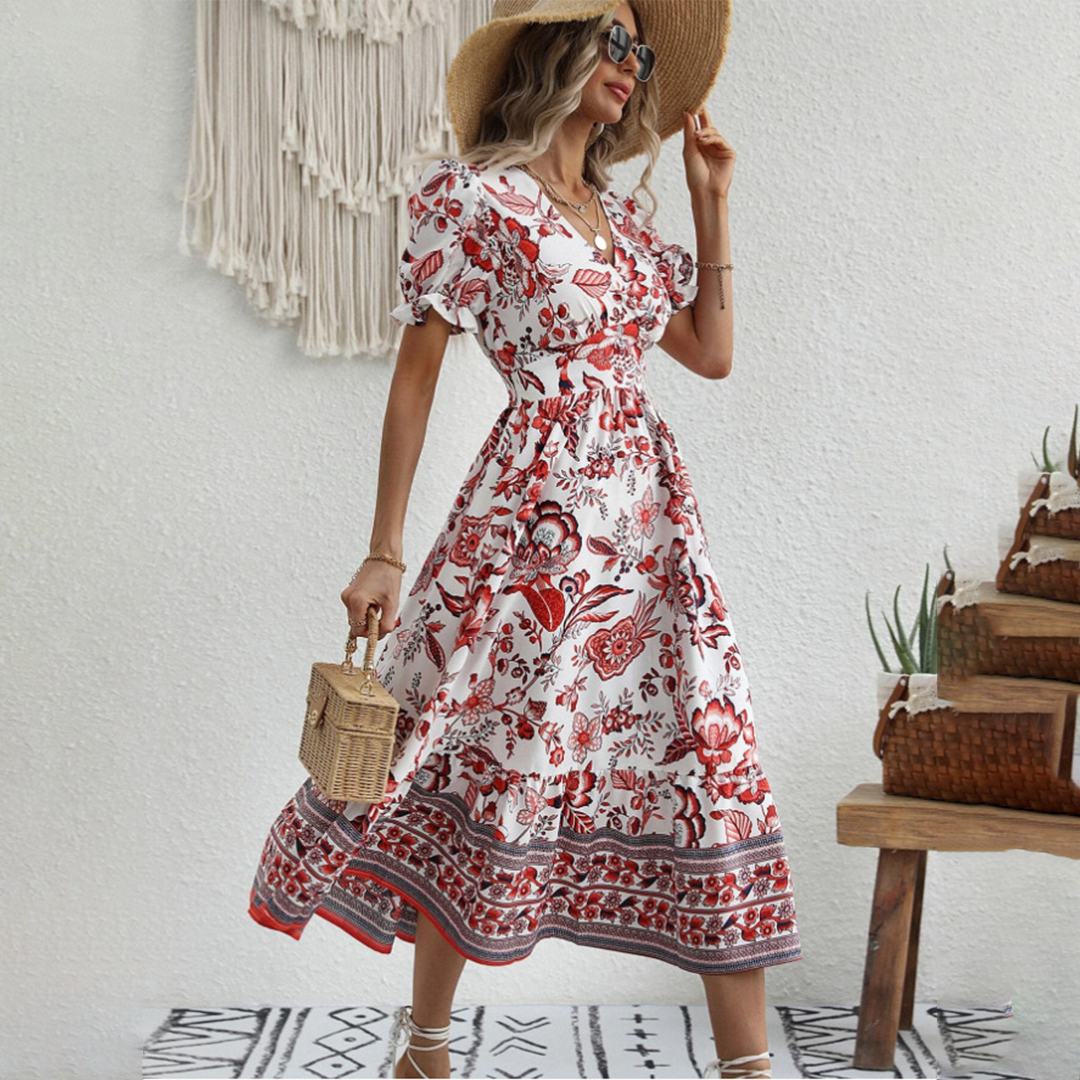 Chesca - Floral Serenity Dress