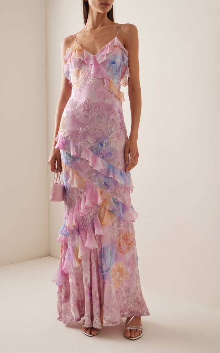 Vianna - Pastel Bloom Dress