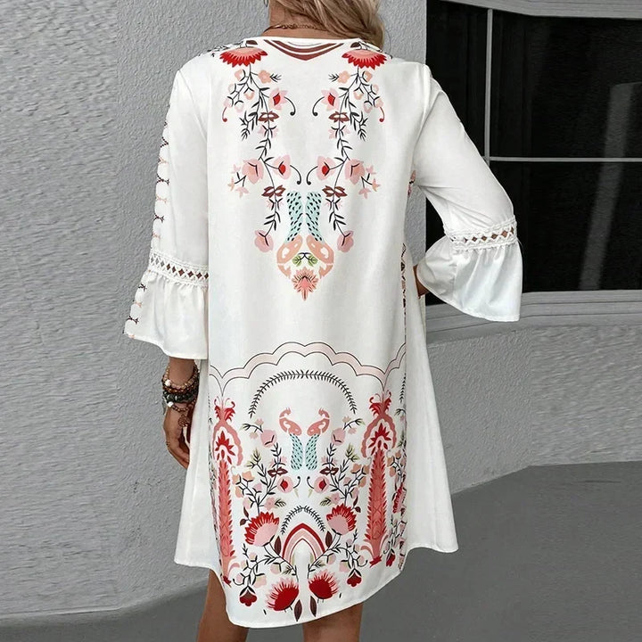 Crizza - Artistic Boho Print Dress