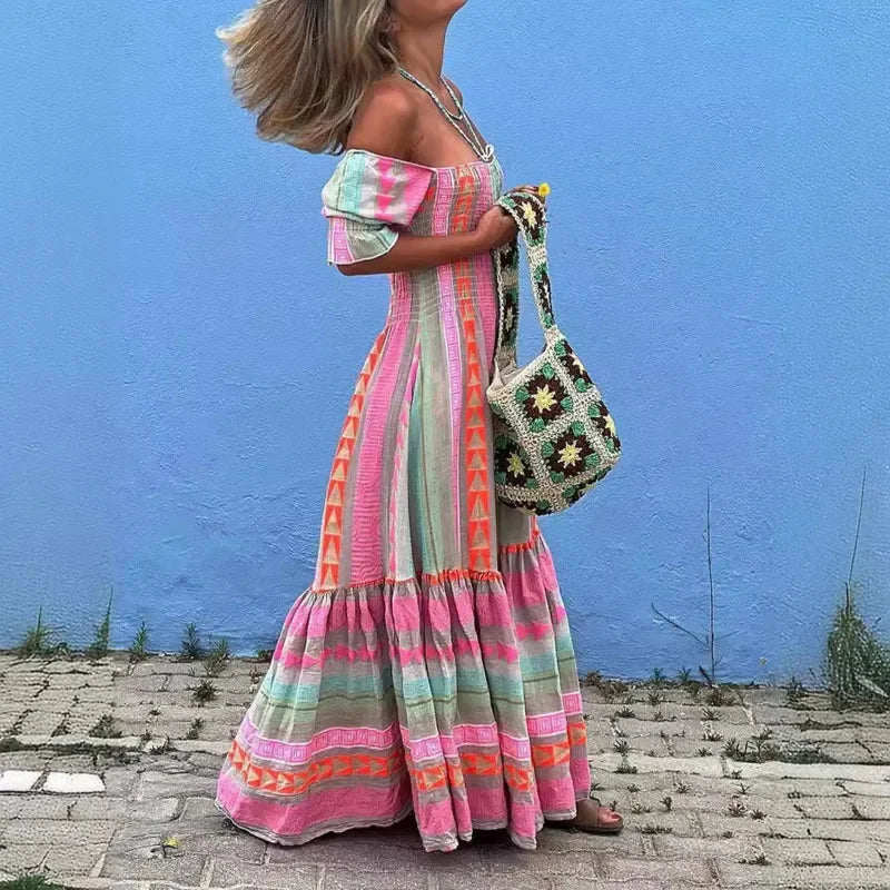 Kelly - Vibrant Boho Dress